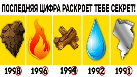 Последняя цифра года
