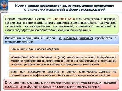 Изучение нормативно правовые