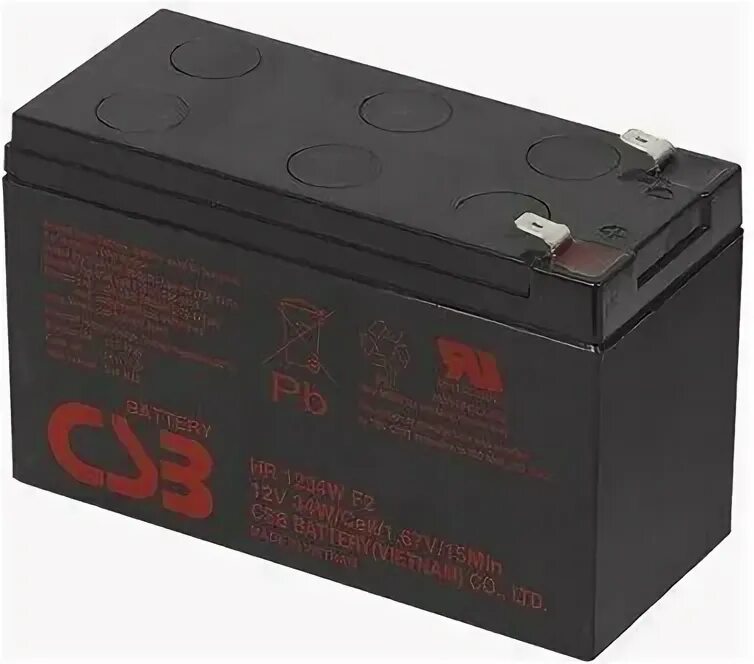 Аккумулятор csb hr1234w