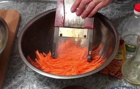 Собрать шинковки морковки своими руками