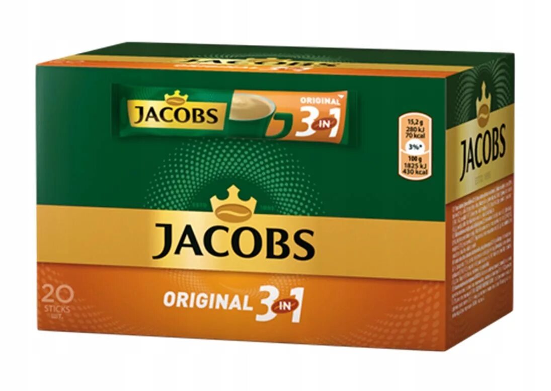 Купить оригинал jacobs. Jacobs 3 in 1 Original. Jacobs 3in1 Original Original стик. Кофе Якобс 3 в 1. Кофе Jacobs 3 in 1 FD Box 15g z.