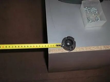 На каком расстоянии прикручивать