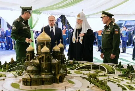 Из чего сделан храм вооруженных сил