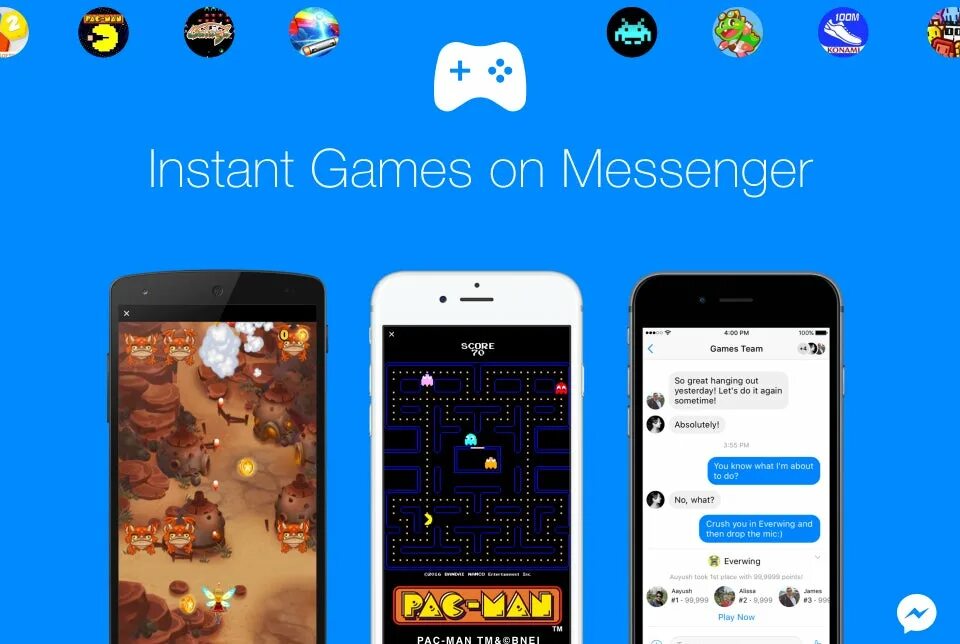 Game instance. The messenger игра. facebook instant games. wire мессенджер. мгновенные игры.