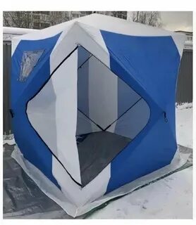 Палатка для рыбалки 4 местная куб