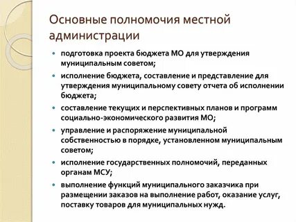 В полномочия главы муниципального образования входит