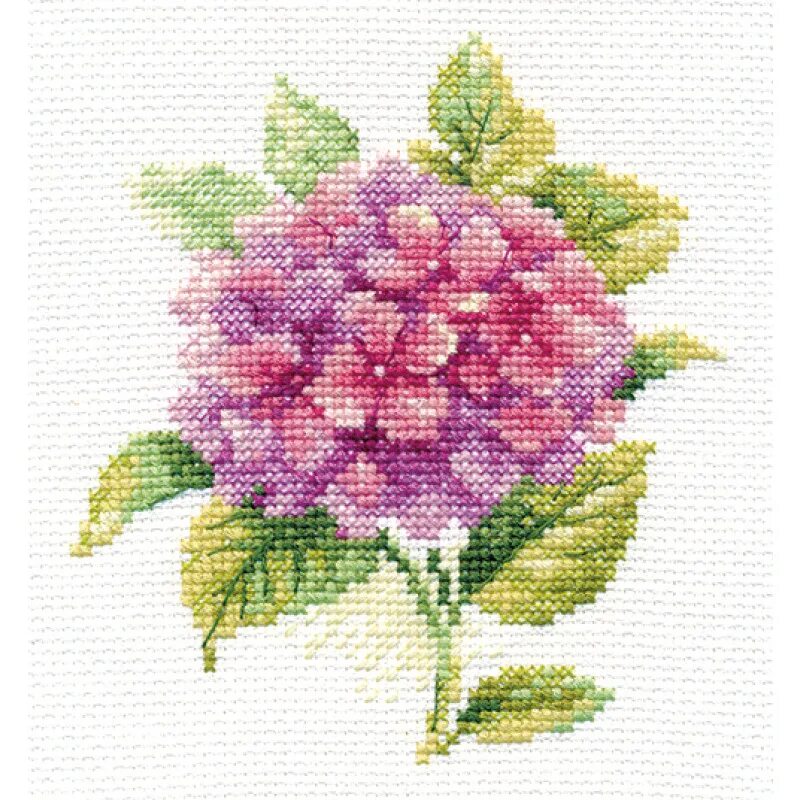 Hydrangea Cross Stitch. Алиса набор для вышивания крестом