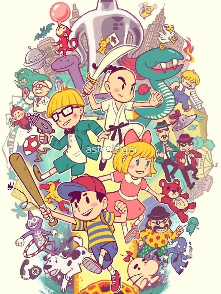 Earthbound игра. Earthbound. Earthbound Art. Earthbound 2.