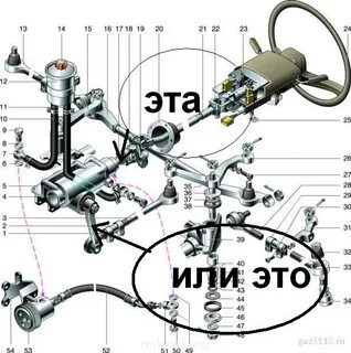 Схема гидроусилителя газель