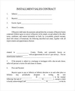 International sale contract