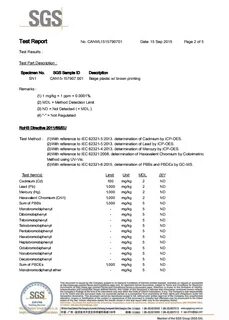 Test report