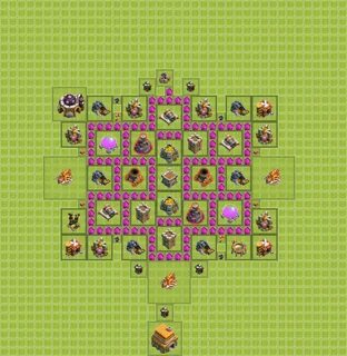 Карты clash of clans