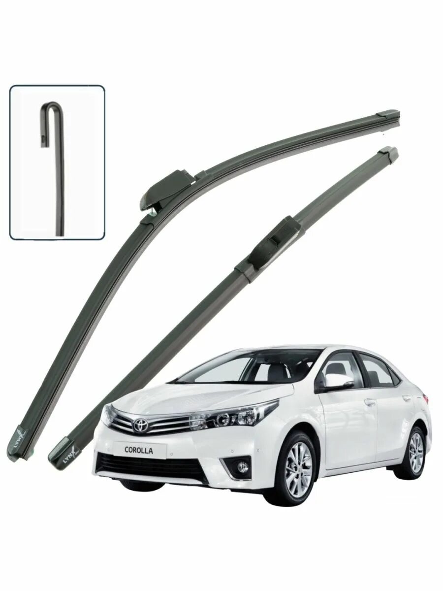 Тойота королла 120 кузов размер щеток стеклоочистителя. Corolla 150 щетки denso. Размер щёток стеклоочистителя тойота королла 150. Размер дворников toyota corolla 120. Щетки тойота королла 120.