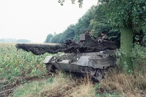 Маскировка танка