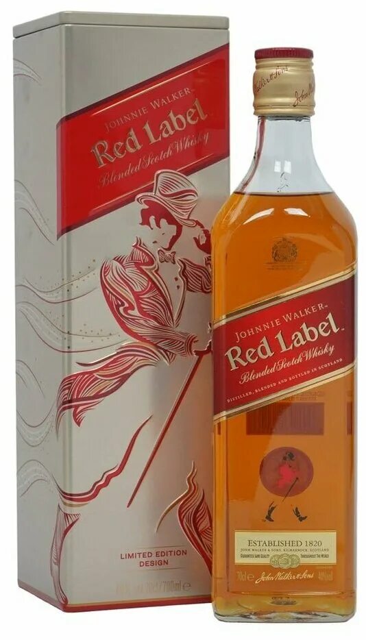 ред лейбл 0. 7. виски johnnie walker red label, 0,7л. ред лейбл 0. 7.