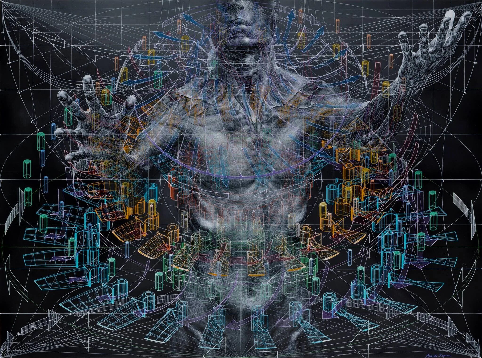 Инженерия и технологии. Архитектура проектирование. Ацуши кояма художник. Инструменты для инженерной графики. Технический фон.