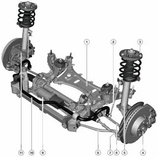 Подвеска skoda rapid