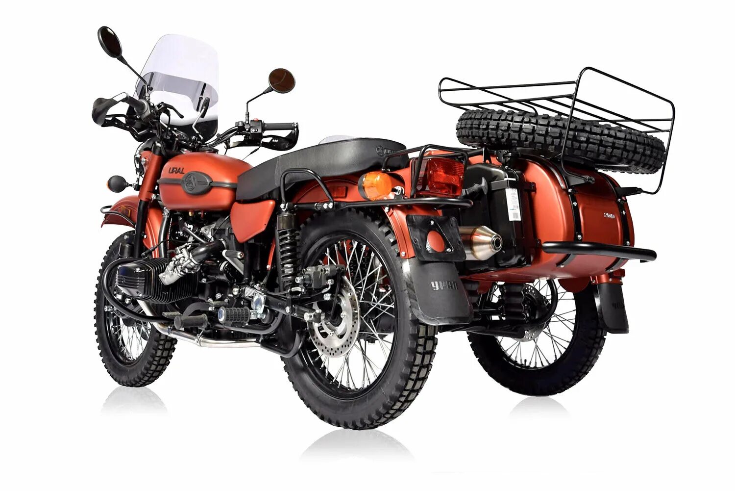 Представлен стайлинг-пакет Green Tanager Accent для мотоцикла Ural Gear Up. Он д