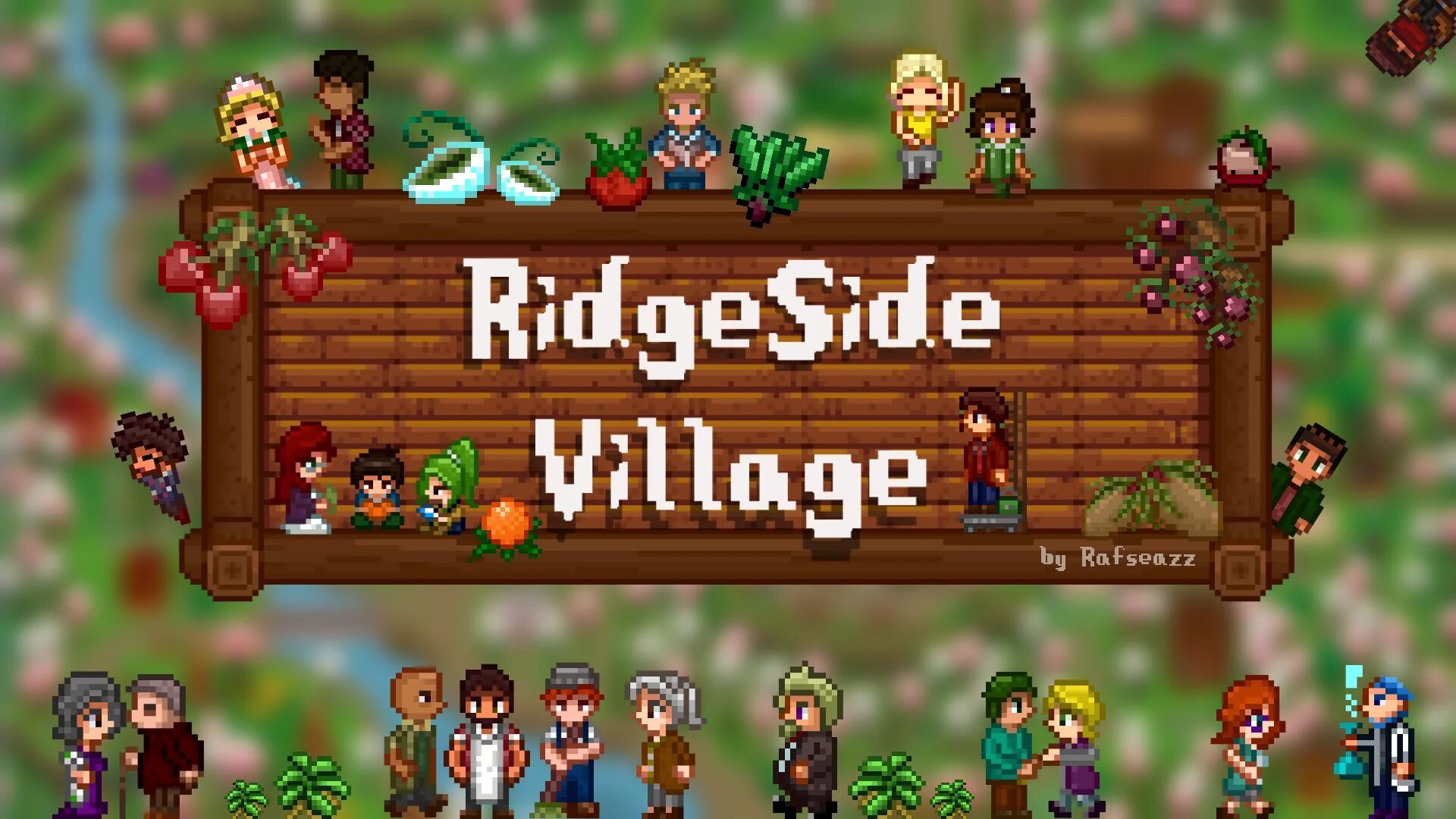 Stardew ridgeside village. Stardew Valley Ridgeside Village. Риджсайд Stardew Valley. Stardew Valley жители. Стардью Валли деревня Риджсайд.