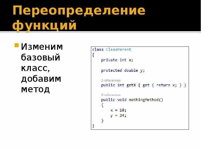 Наследование c. Переопределение функции. наследование c#. наследование на схеме c#. переопределение метода базового класса c#.