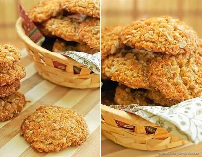 Овсяное печенье без муки и яиц