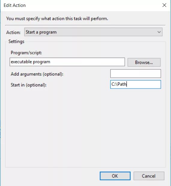 Add executable. Запуск скрипта powershell из планировщика задания. it task. program arguments how add rider. add powershell file (*.ps1) to new context menu of file explorer.
