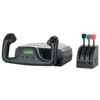 Logitech flight yoke system