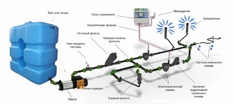 Как работает автополив