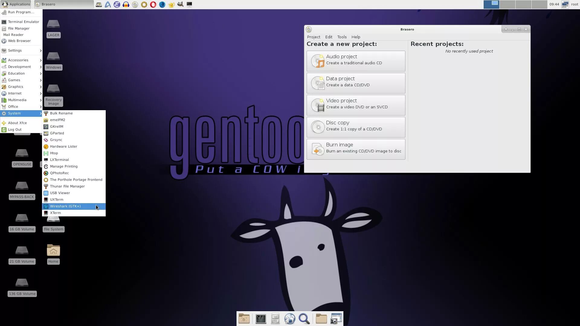 Эмулятор windows для linux. Gentoo xfce. gentoo linux. обои gentoo. photo viewer xfce.