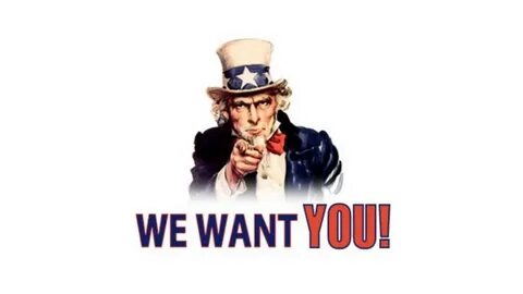 We want you