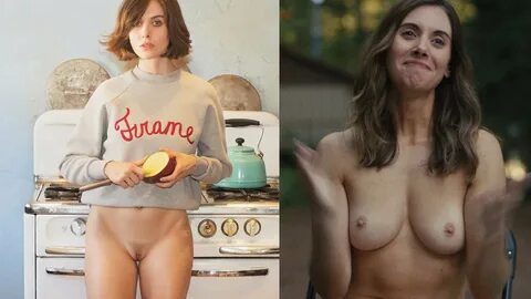 Alison Brie Nudes and updated collection of her boobs, ass and other hot po...