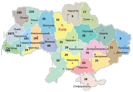 Кировоград на карте