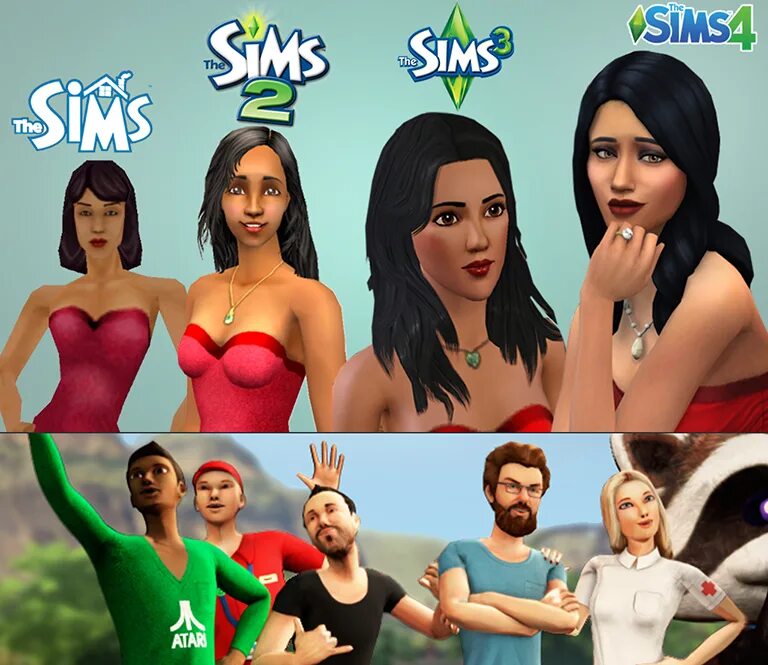 Sims graphics rules. Симс 2 Графика. Симс 3 и 4 сравнение графики. Симс 1 Графика.