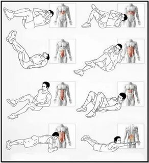 Пресс живота за неделю для мужчин.