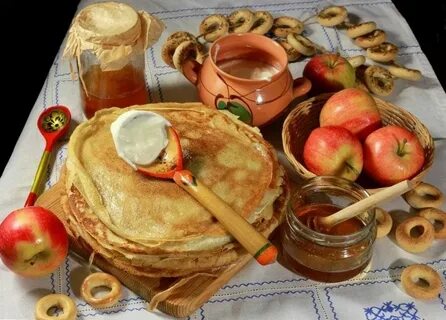 Угощайся блинами картинки