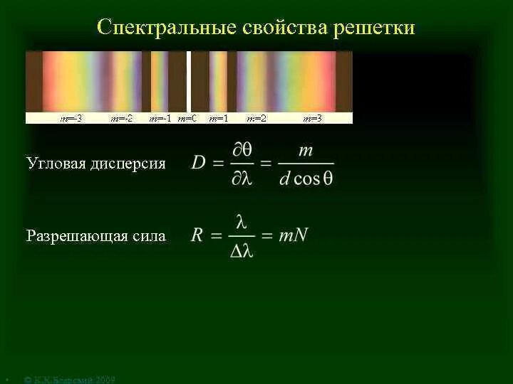 Дисперсия и разрешающая способность дифракционной решетки. Угловая дисперсия спектрального прибора формула. угловая дисперсия дифракционной решетки формула. линейная дисперсия дифракционной решетки формула. угловая дисперсия и разрешающая способность дифракционной решетки.