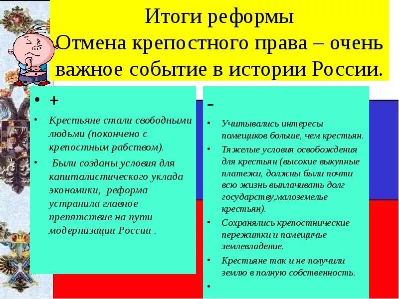 Этапы подготовки отмены крепостного