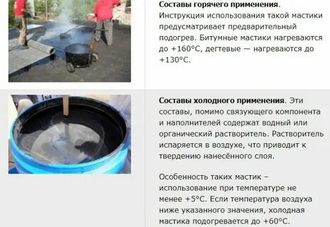 Разогрев мастики
