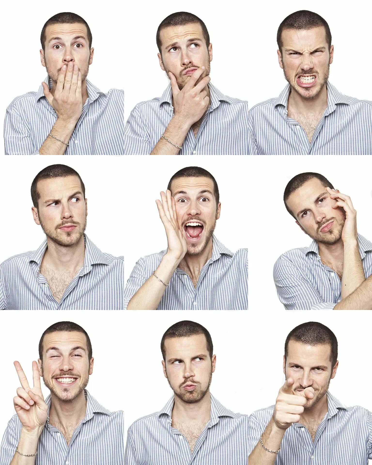 Multiple faces