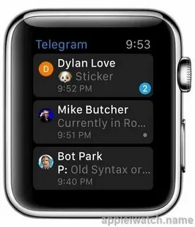 Телеграмм на watch 4