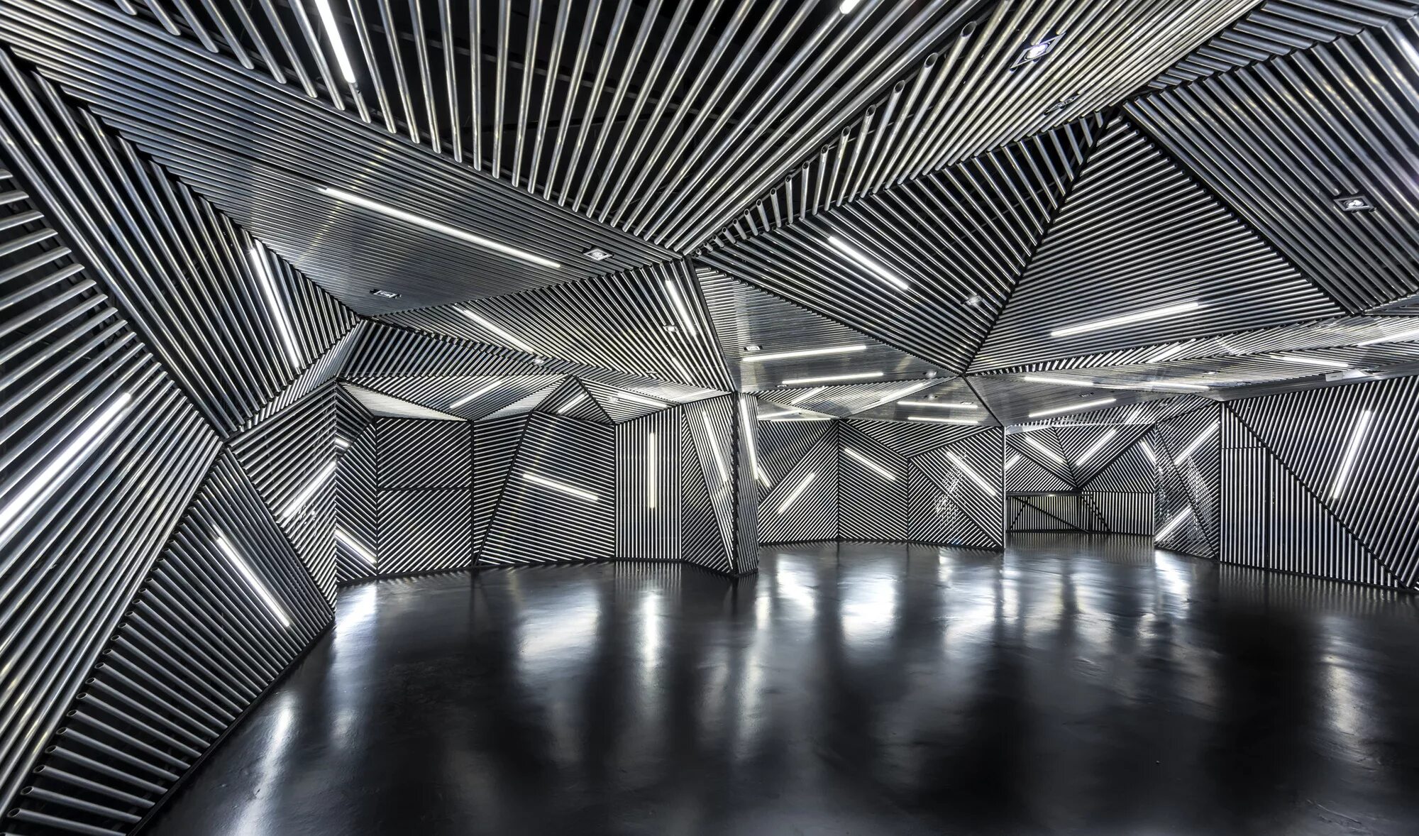 Гимназия ørestad (копенгаген, дания). Оптические иллюзии в архитектуре. Само пространство в котором они. Само пространство в котором они. Пространственные иллюзии.