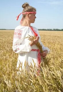 Русский костюм лен