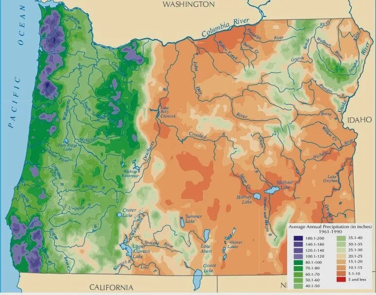 Орегон климат. Орегон погода по месяцам. Орегон климат по месяцам. Oregon precipitation map. Восточный орегон.