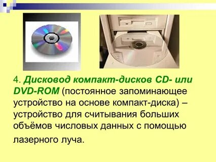 Компакт диск предназначенный