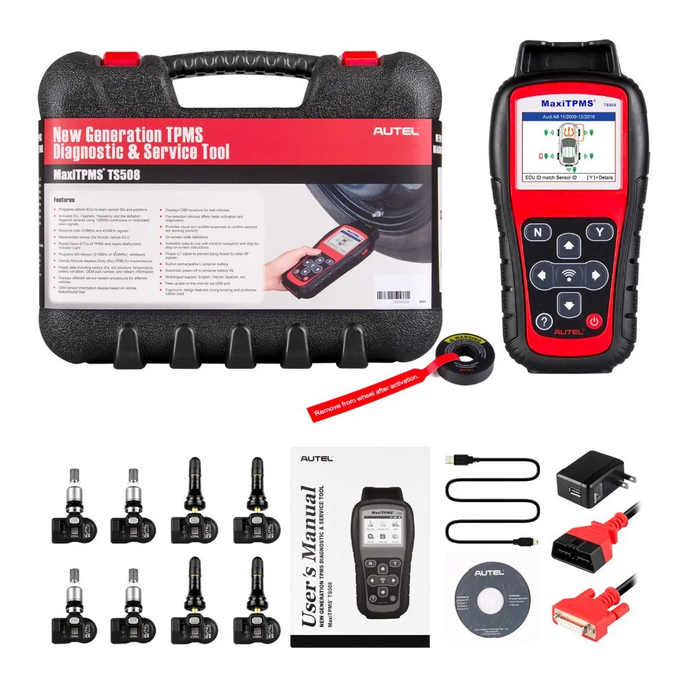 Программатор tpms autel. Autel ts508. autel 508. датчик давления в шинах autel 433/315 мгц au11031. autel ts508 программатор.