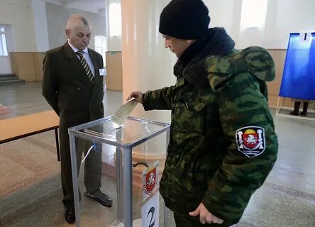 Голосование в крыму