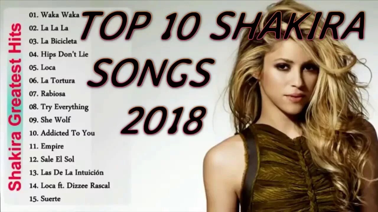 Английские песни шакиры. Shakira Empire.