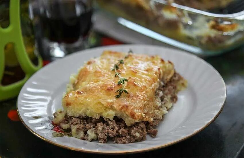 Рецепт детской мясной запеканки