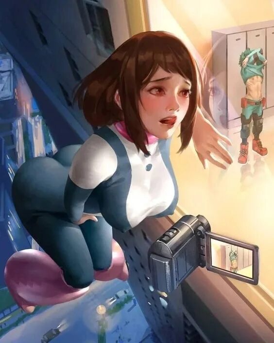 Rule 34 my hero. Ochako Uraraka 34. Город героев Кэсс Хамада Rule 34. Урарака Очако 16+. Очако Сакимичан.