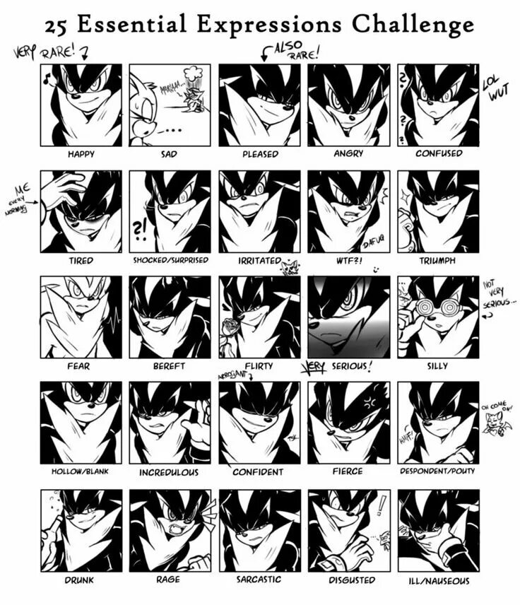 Shadow expression. Экспрессия мем. insane expression meme. heinous exultation razor.